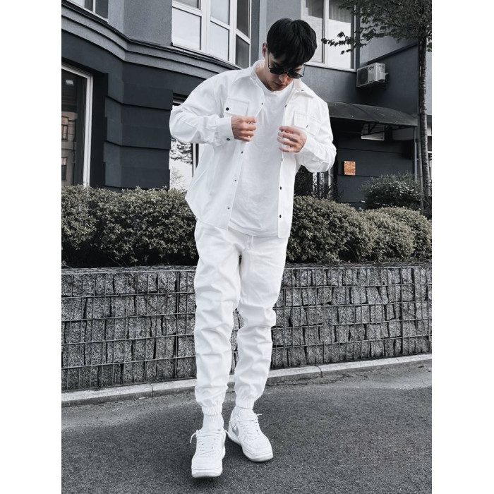 Oversize костюм з цупкого котону