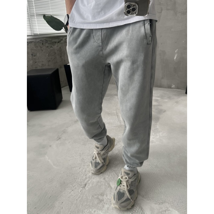 Oversize костюм з вивареної тканини