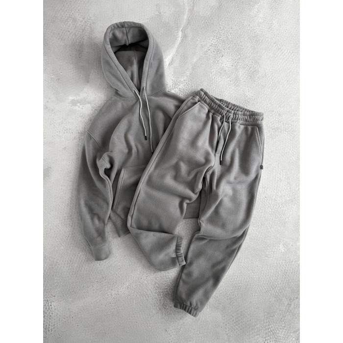 Флісовий oversize костюм