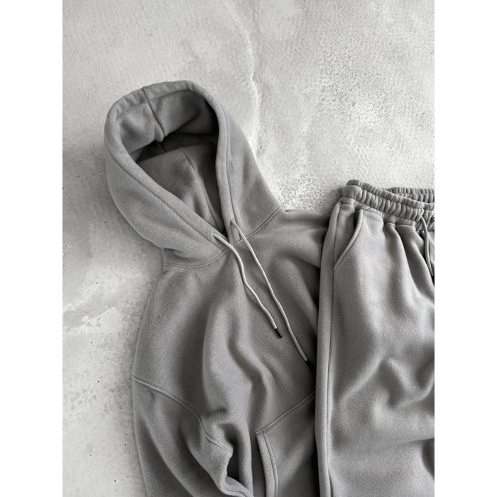 Флісовий oversize костюм