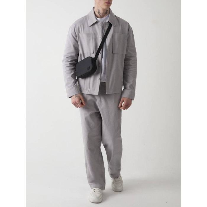 Oversize костюм з цупкого котону
