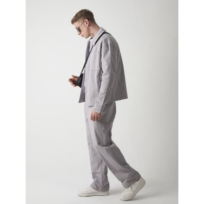 Oversize костюм з цупкого котону