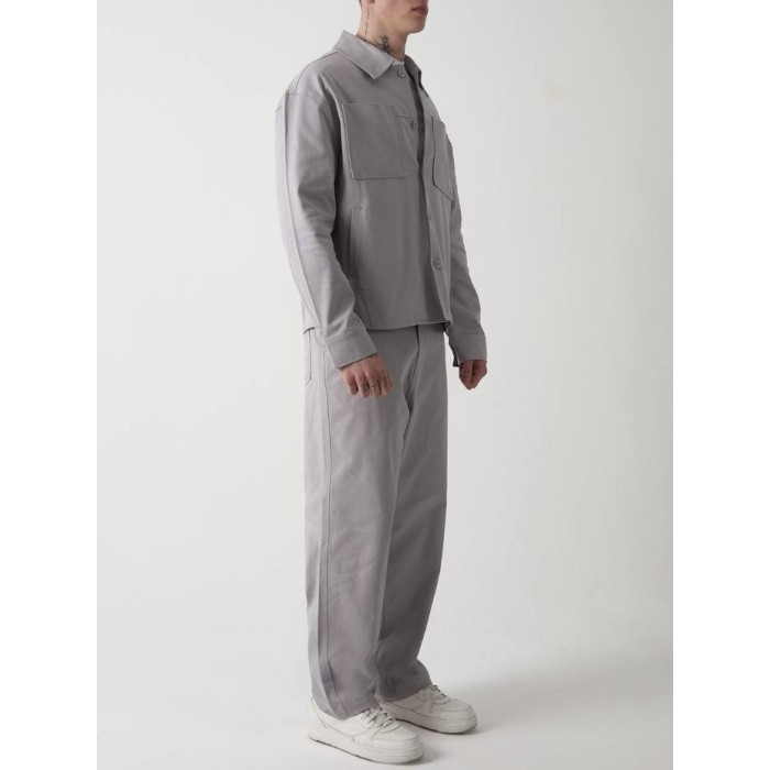 Oversize костюм з цупкого котону