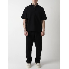 Oversize костюм з фактурної тканини