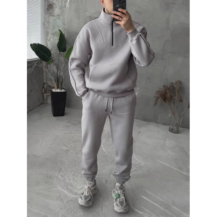 Oversize костюм на флісі