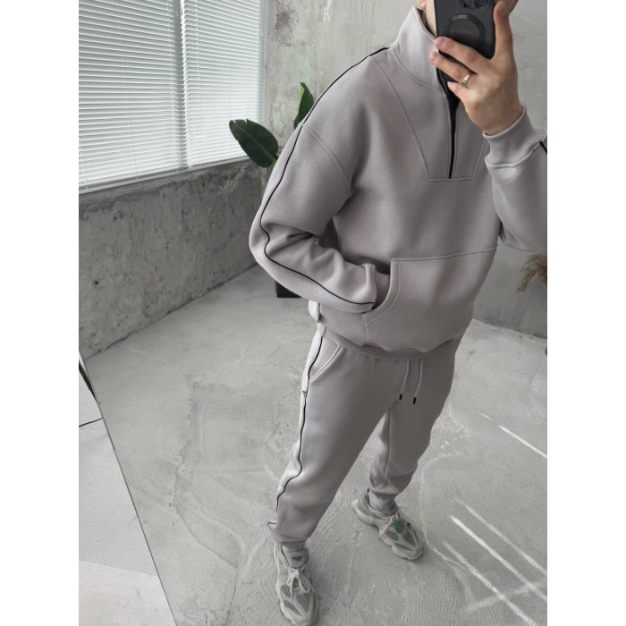 Oversize костюм на флісі