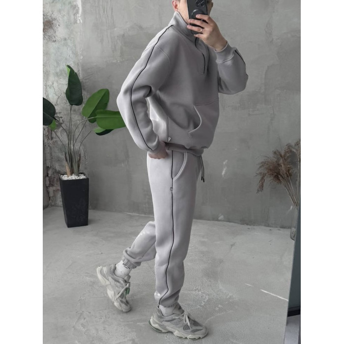 Oversize костюм на флісі