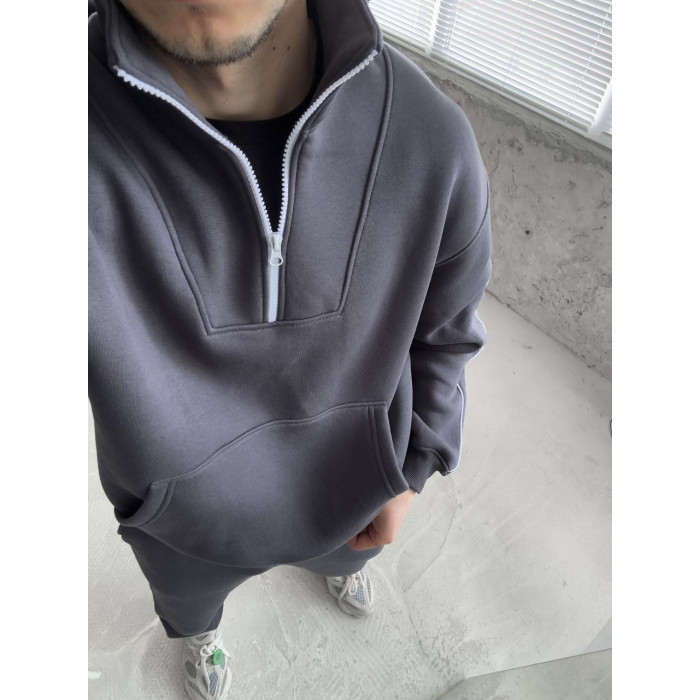 Oversize костюм на флісі