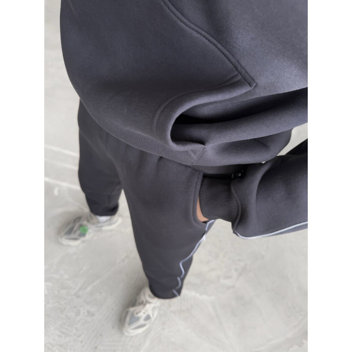 Oversize костюм на флісі