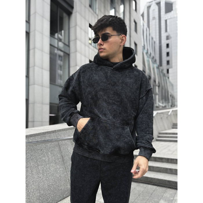 Oversize костюм з ефектом tie-dye
