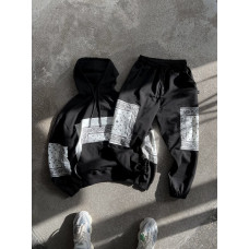 Oversize костюм з принтом