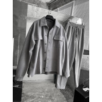 Oversize костюм з накладними кишенями