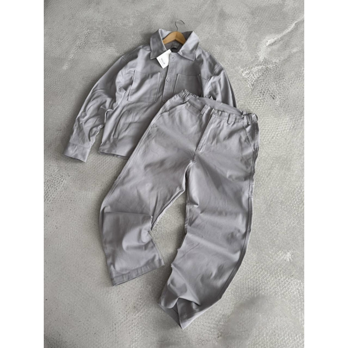 Oversize костюм з цупкого котону