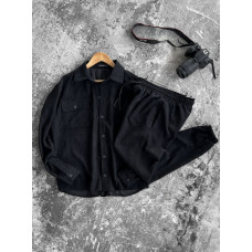 Вельветовий oversize костюм