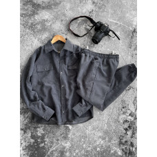 Вельветовий oversize костюм