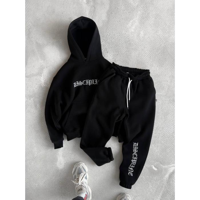 Oversize костюм з вишивкою