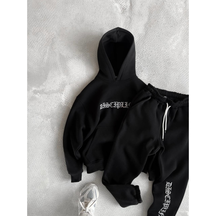 Oversize костюм з вишивкою