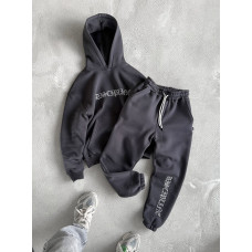 Oversize костюм з вишивкою