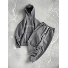 Oversize костюм з вишивкою