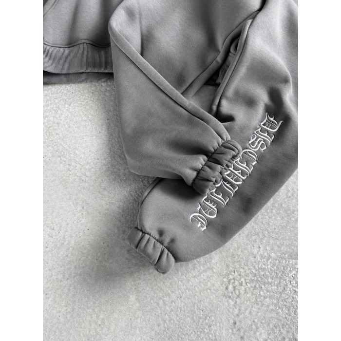 Oversize костюм з вишивкою
