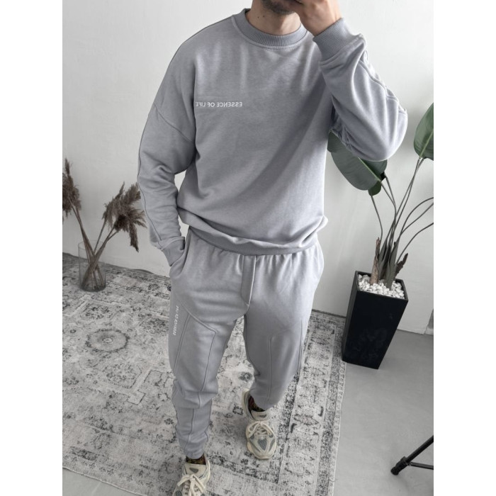 Oversize костюм з надписом