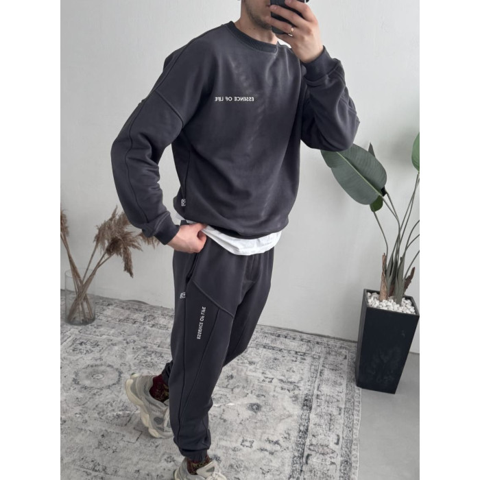 Oversize костюм з надписом