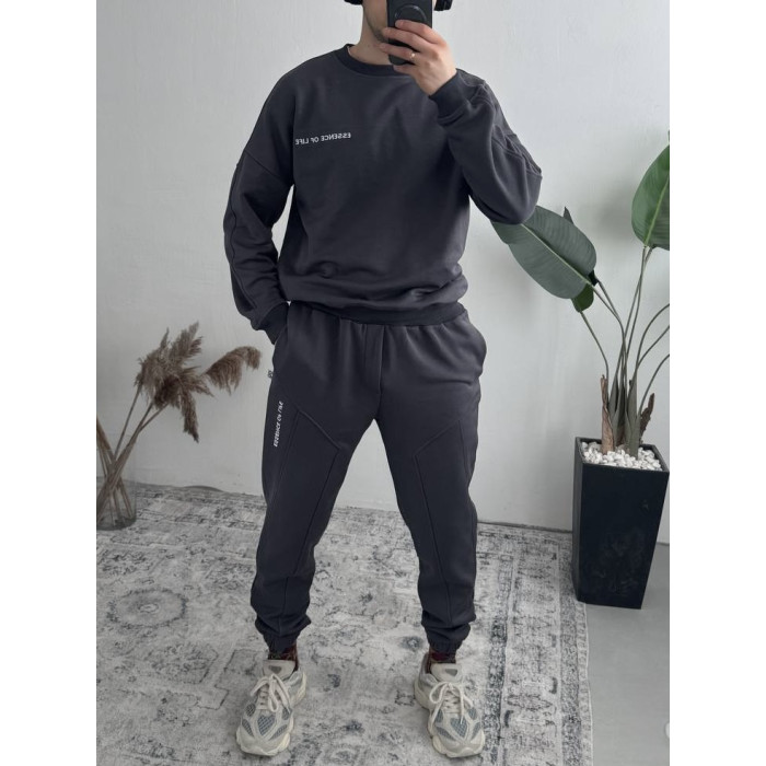 Oversize костюм з надписом