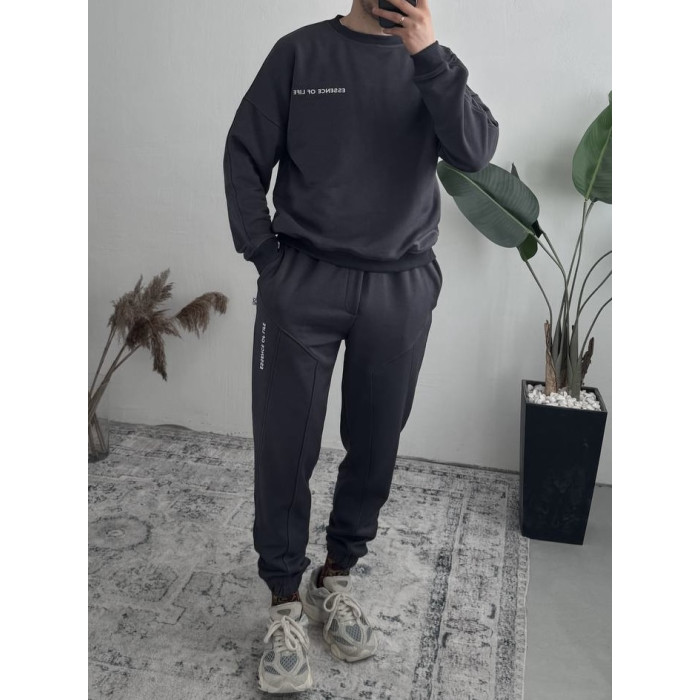 Oversize костюм з надписом