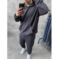 Oversize костюм з вивареної тканини