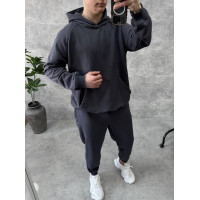 Oversize костюм з вивареної тканини