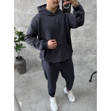Oversize костюм з вивареної тканини