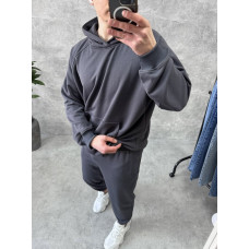 Oversize костюм з вивареної тканини