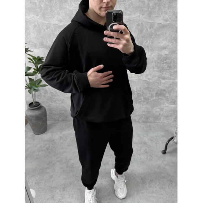 Oversize костюм з вивареної тканини