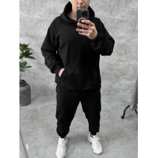 Oversize костюм з вивареної тканини