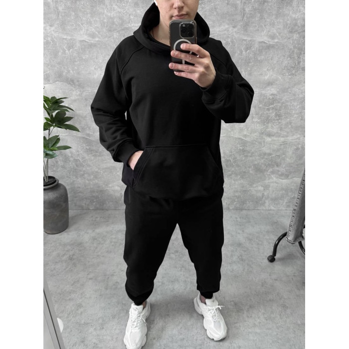 Oversize костюм з вивареної тканини