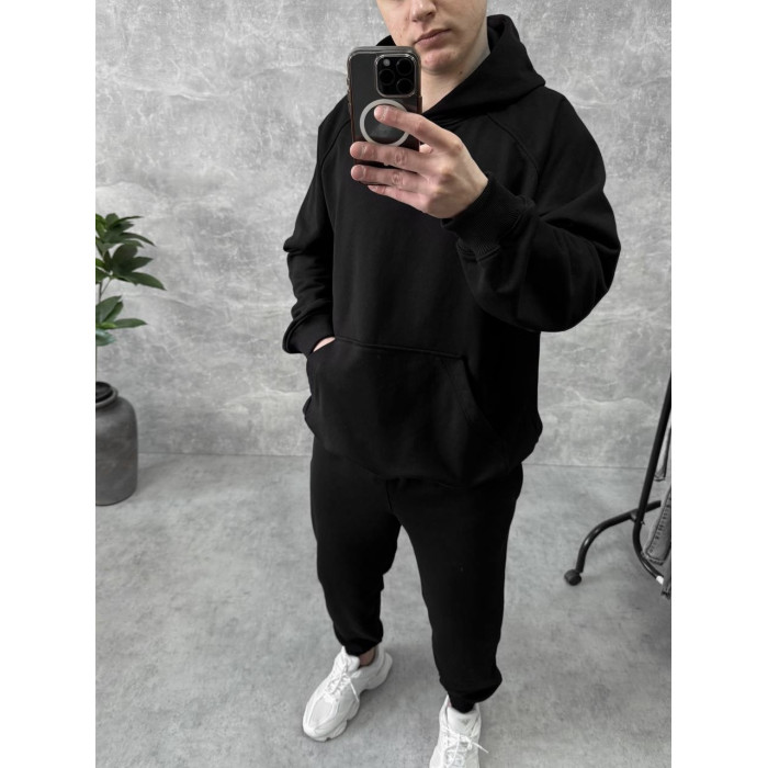 Oversize костюм з вивареної тканини