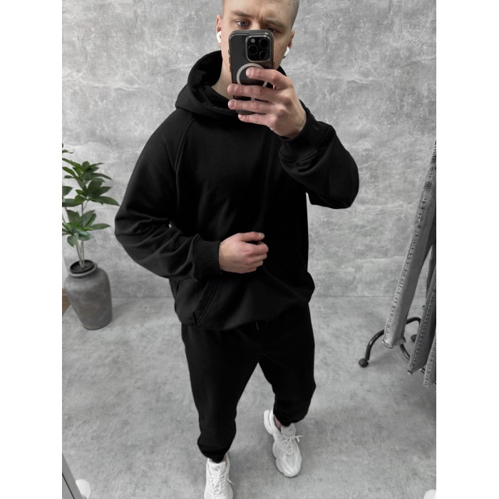 Oversize костюм з вивареної тканини