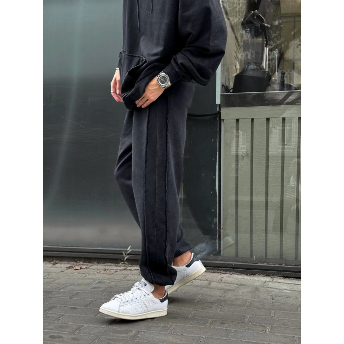 Oversize костюм з вивареної тканини