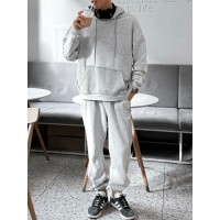 Oversize костюм з вивареної тканини