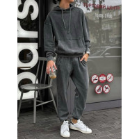 Oversize костюм з вивареної тканини
