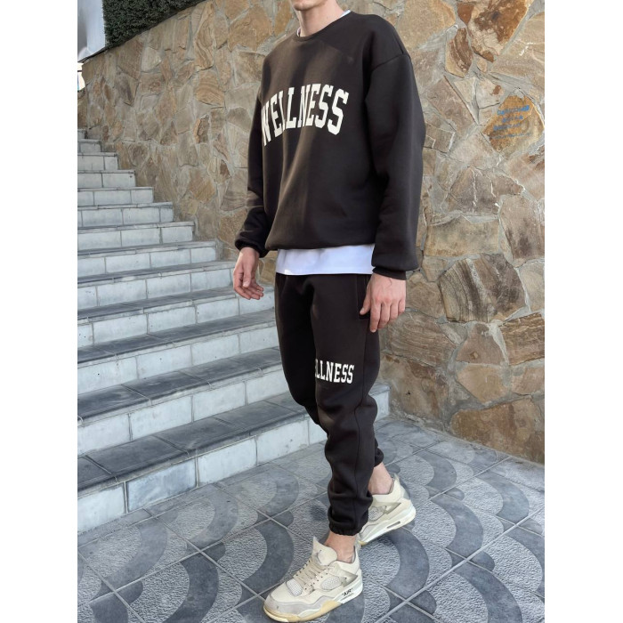 Oversize костюм з надписом