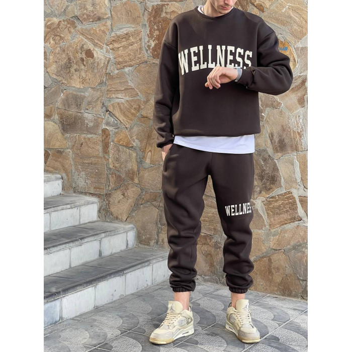 Oversize костюм з надписом