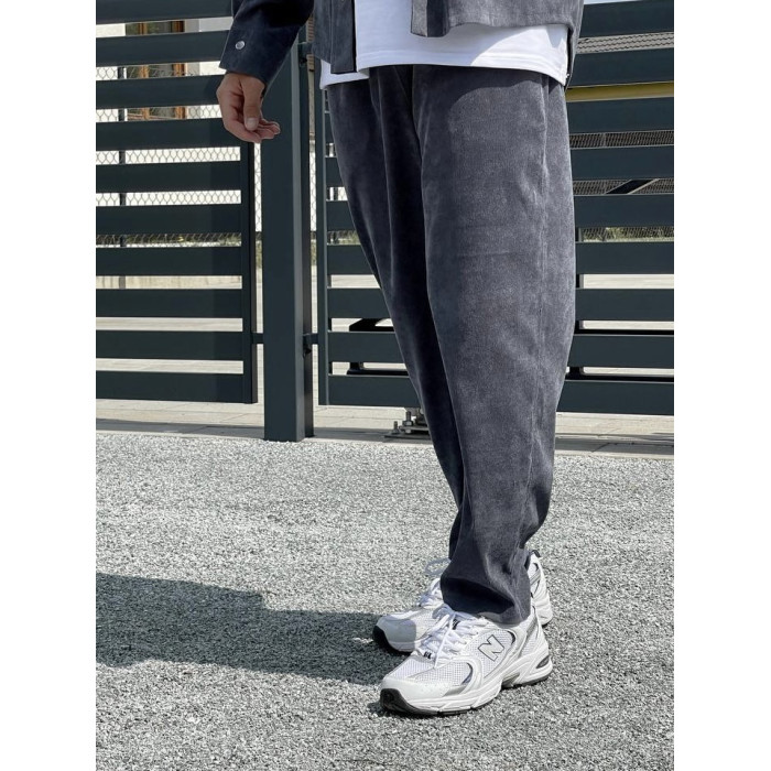 Вельветовий oversize костюм