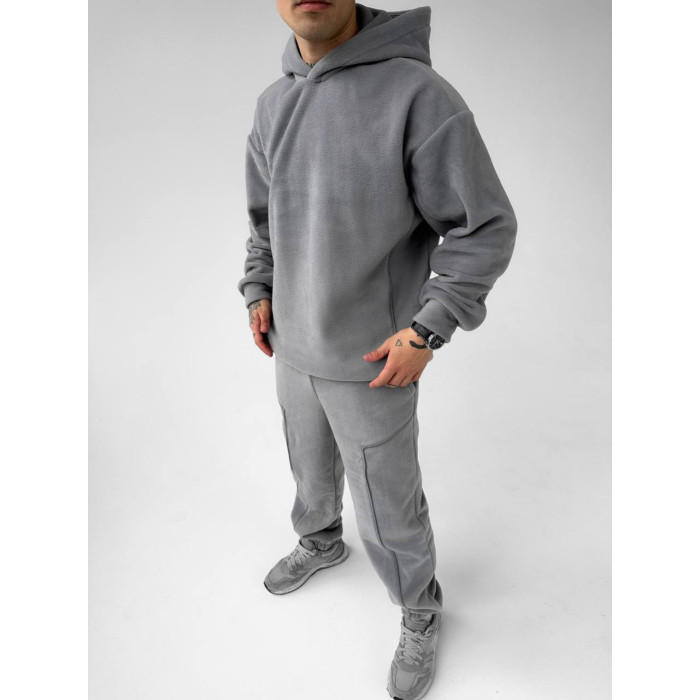 Oversize костюм з рефлективним кантом