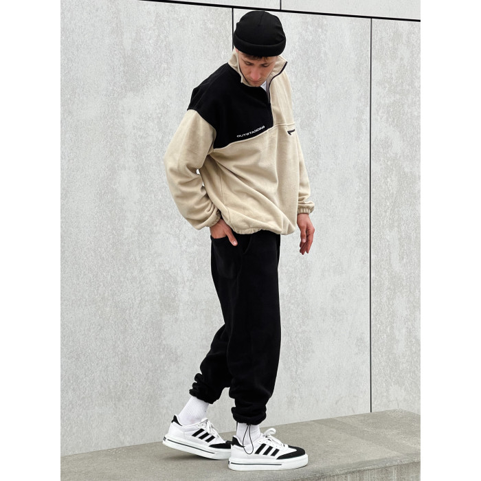 Флісовий oversize костюм