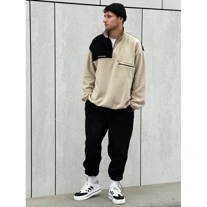 Флісовий oversize костюм