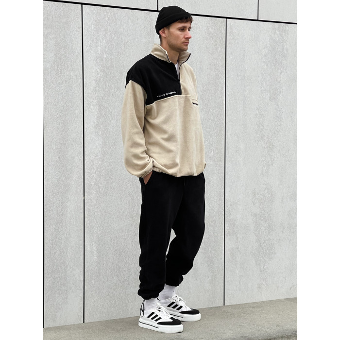 Флісовий oversize костюм