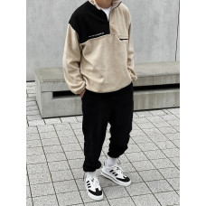 Флісовий oversize костюм