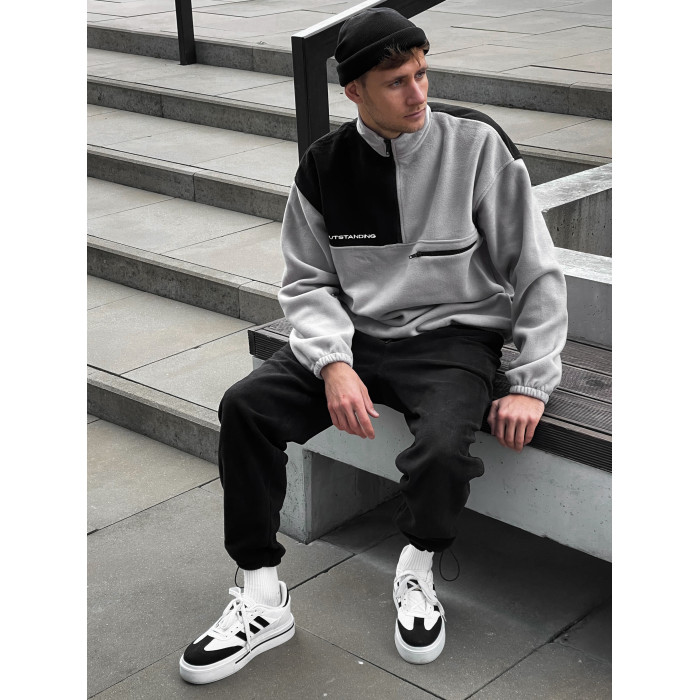 Флісовий oversize костюм