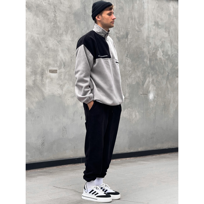 Флісовий oversize костюм
